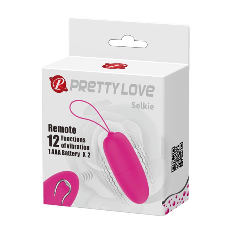 PRETTYLOVE Selkie Huevo Vibrador con Control Remoto