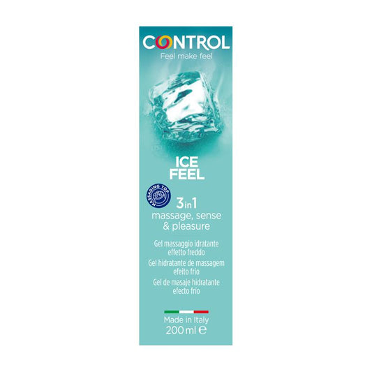 CONTROL Gel de Masaje Ice Feel 200 ml