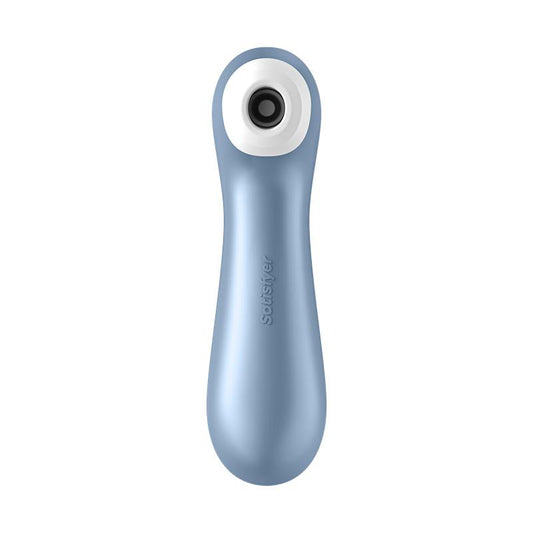 Satisfyer Pro 2+ Succionador Clitoriano con Vibración (Azul)
