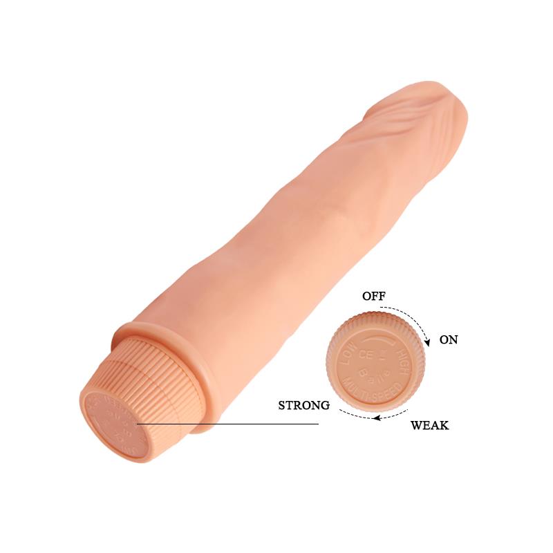 BAILE Vibrador Color Natural 21.5 cm