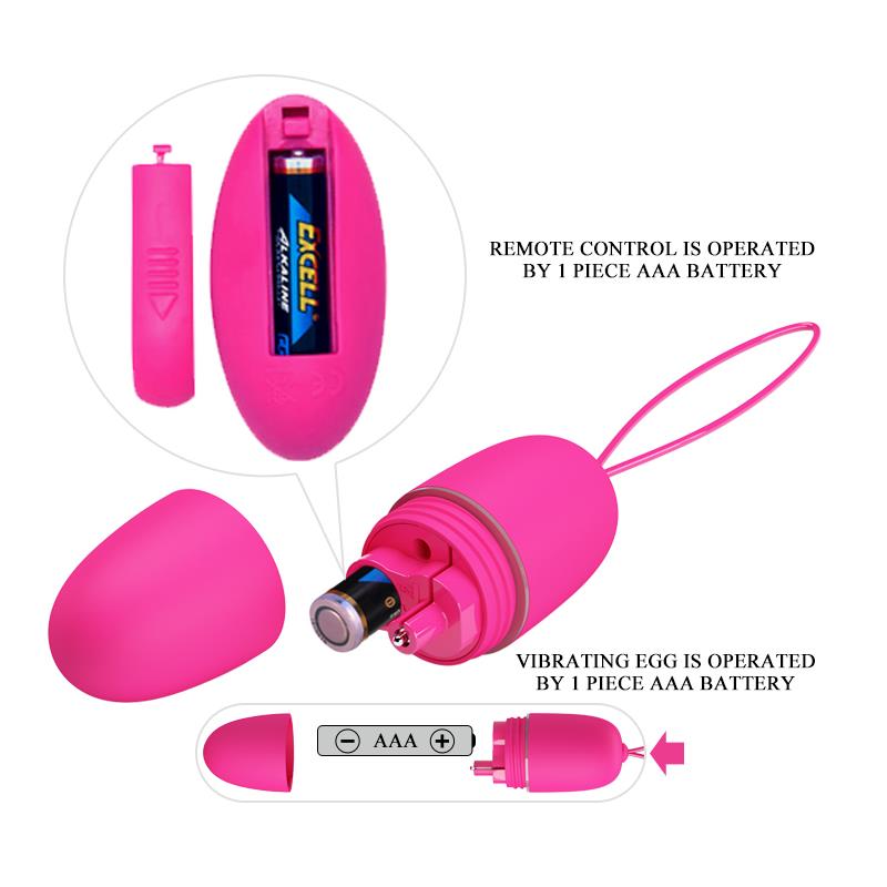 PRETTYLOVE Selkie Huevo Vibrador con Control Remoto