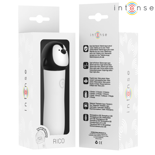 INTENSE Rico Bala Vibradora Pingüino Recargable USB