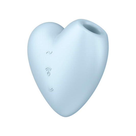 SATISFYER Cutie Heart Succionador de Clítoris y Vibración Azul