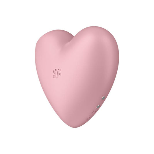 SATISFYER Cutie Heart Succionador de Clítoris y Vibración Rosa
