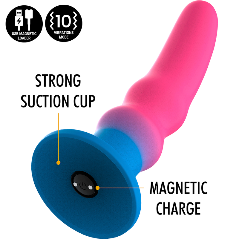 MYTHOLOGY Kuno Utopia Dildo M Vibrador Compatible con Watchme Wireless Technology