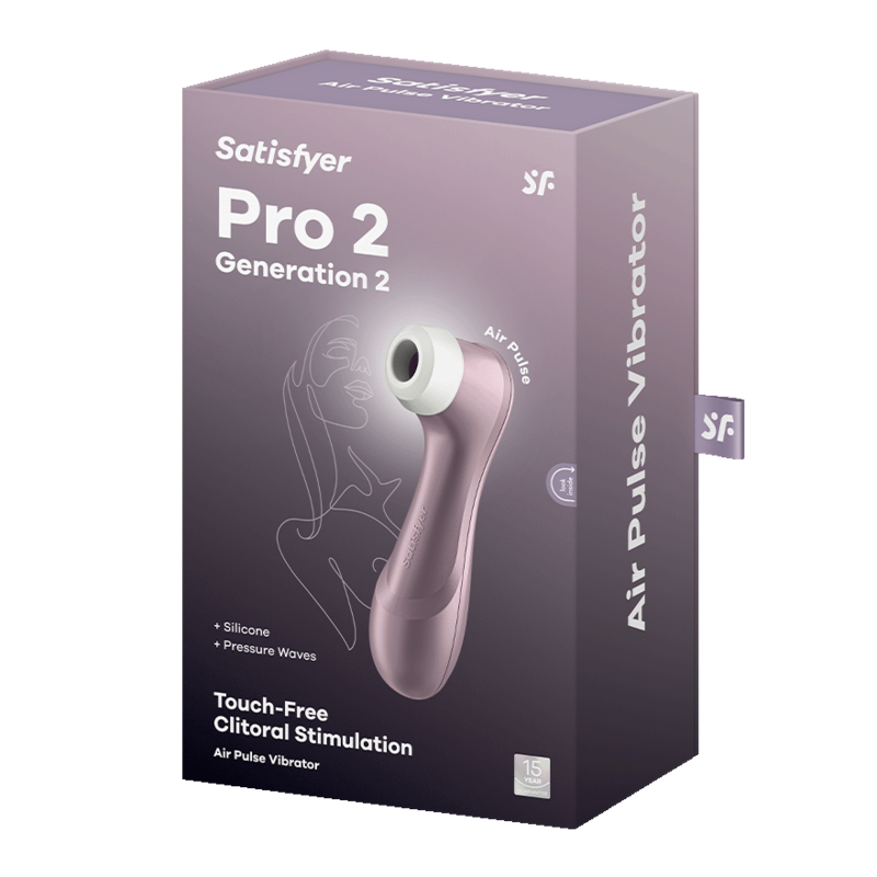 Satisfyer Pro 2 Estimulador Clitoriano con Tecnología Air Pulse (Violeta)