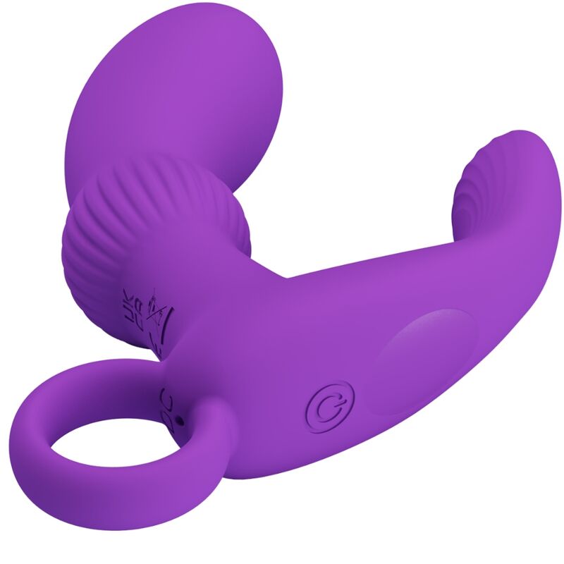 PRETTYLOVE Cayla Masajeador Vibrador Anal Lila