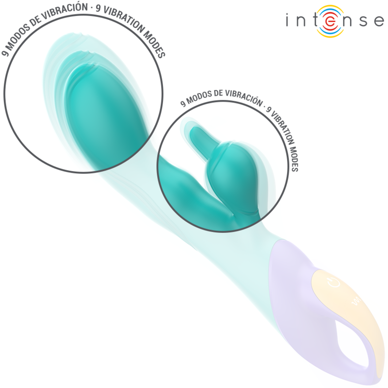 INTENSE Fred Vibrador Rabbit Azul