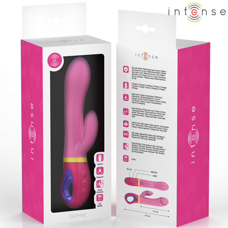 INTENSE Daphne Vibrador Rabbit Rosa