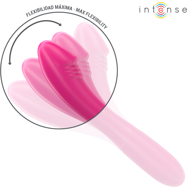 INTENSE Belinda Vibrador 19cm Flexible 10 Vibraciones Rosa