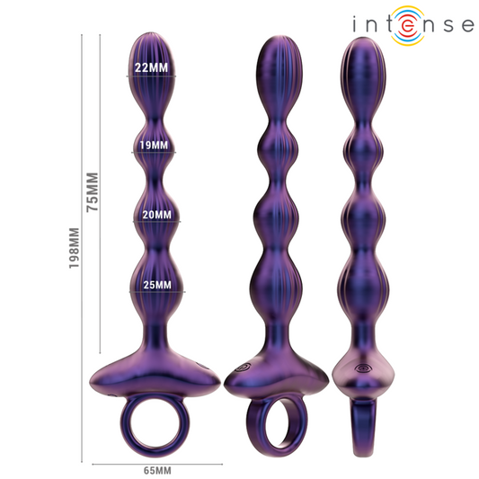 INTENSE Jackie Plug Anal Vibrador Control Remoto