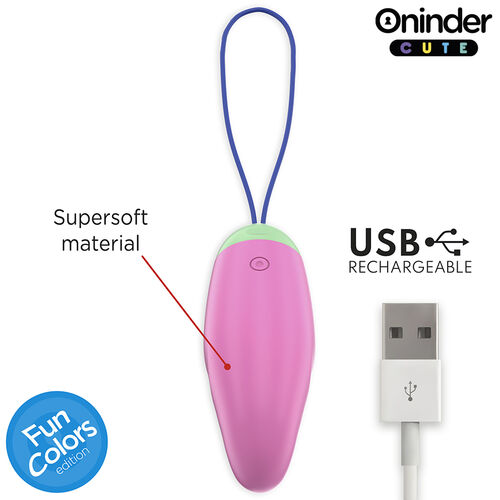 ONINDER CUTE Love Pleasure Huevo Vibro-Rotador 360 Silicona con App