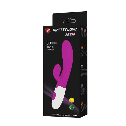 PRETTYLOVE Flirtation Vibrador con Estimulador Clítoris Alvis