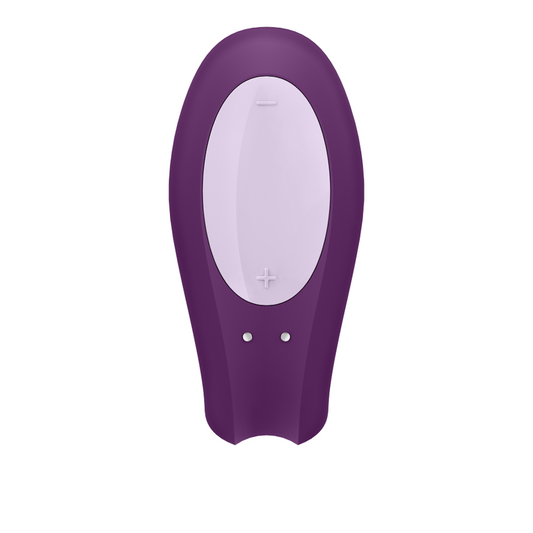 Satisfyer Double Joy Estimulador Parejas con Control por App (Morado)