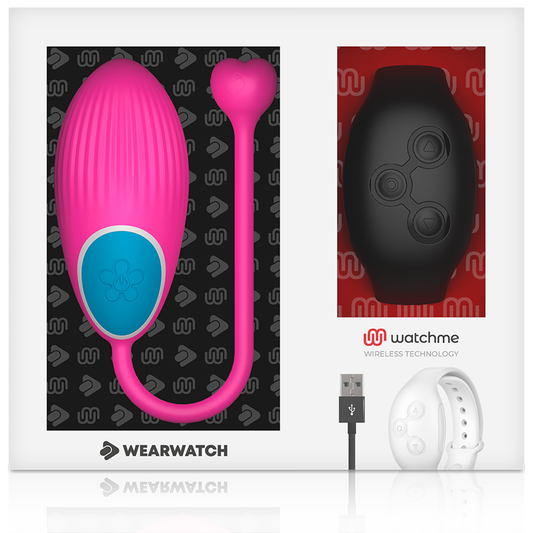 WEARWATCH Huevo Control Remoto Technology Watchme Fucsia/Azabache