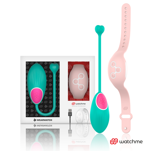 WEARWATCH Huevo Control Remoto Technology Watchme Agua Marina/Rosa