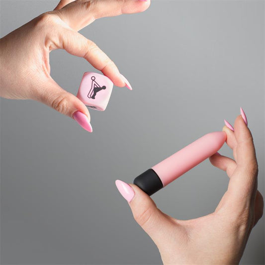 SECRET PLAY Kit Sensual Feelings Bala Vibradora y Dados Posturas