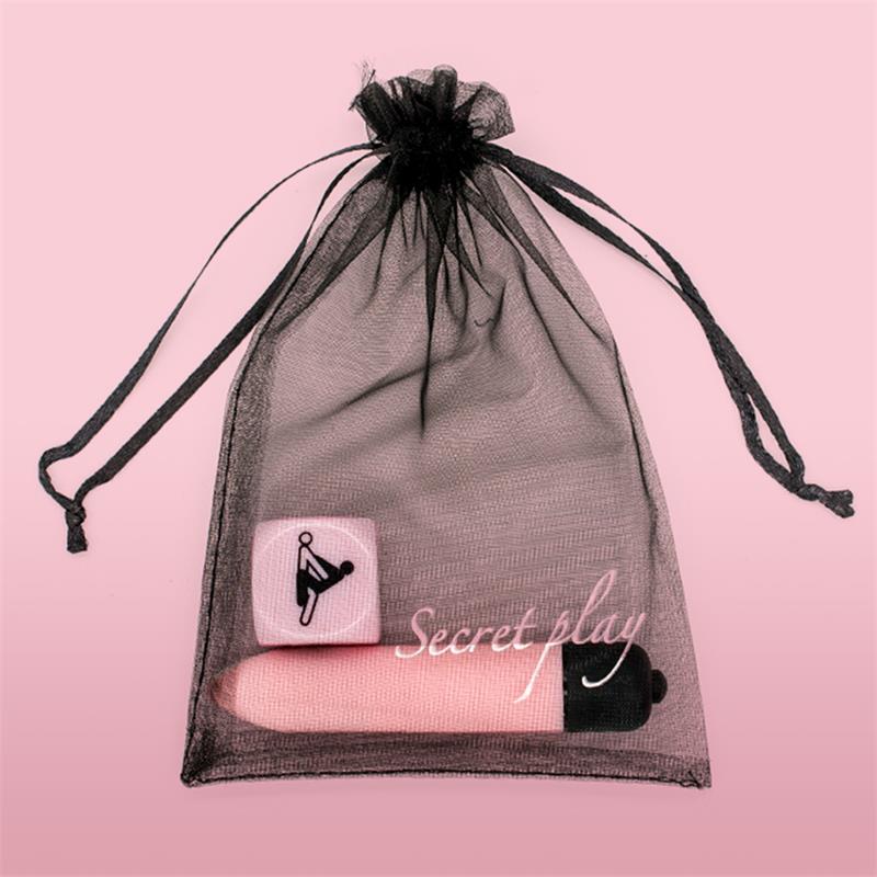 SECRET PLAY Kit Sensual Feelings Bala Vibradora y Dados Posturas