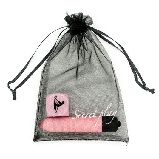 SECRET PLAY Kit Sensual Feelings Bala Vibradora y Dados Posturas