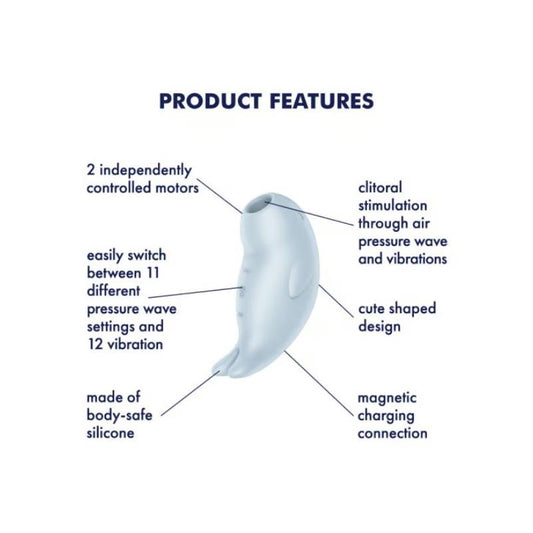 SATISFYER Seal You Soon Succionador y Vibrador