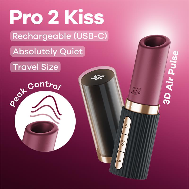 SATISFYER Pro 2 Kiss Air Pulse Vibrator