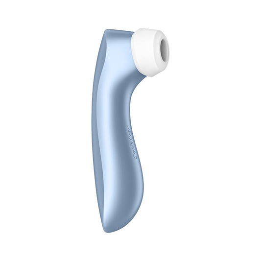 Satisfyer Pro 2+ Succionador Clitoriano con Vibración (Azul)