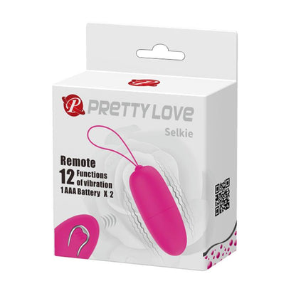 PRETTYLOVE Selkie Huevo Vibrador con Control Remoto