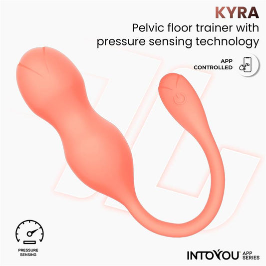 INTOYOU APP SERIES Kyra Entrenador de Suelo Pélvico con Sensor de Presión y APP