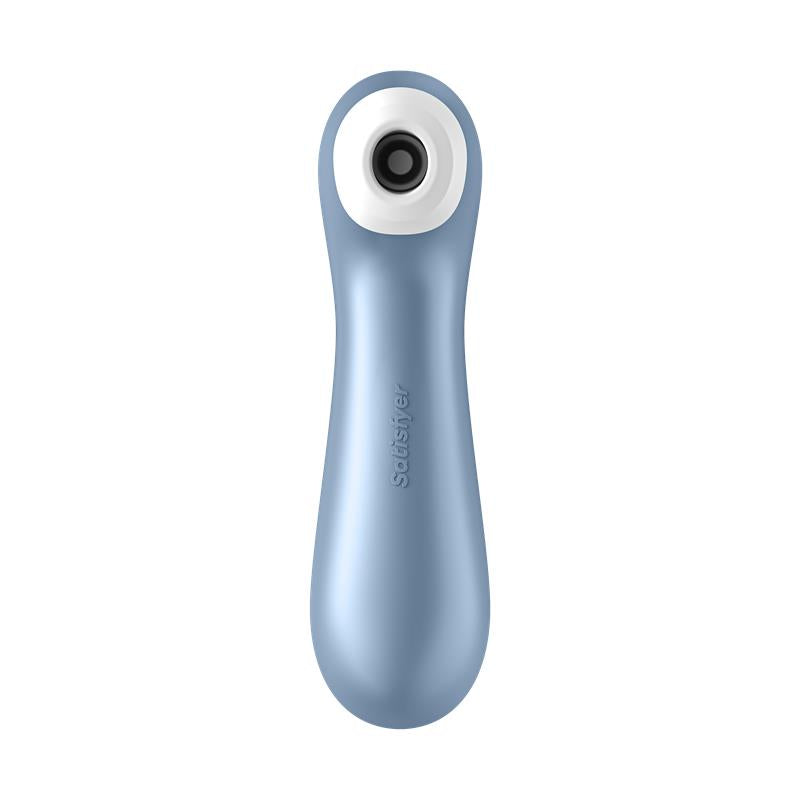 Satisfyer Pro 2+ Succionador Clitoriano con Vibración (Azul)