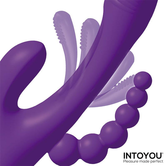 INTOYOU Triya Vibrador con Lengua Flipping y Cadena Anal