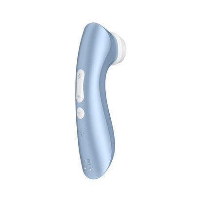 Satisfyer Pro 2+ Succionador Clitoriano con Vibración (Azul)