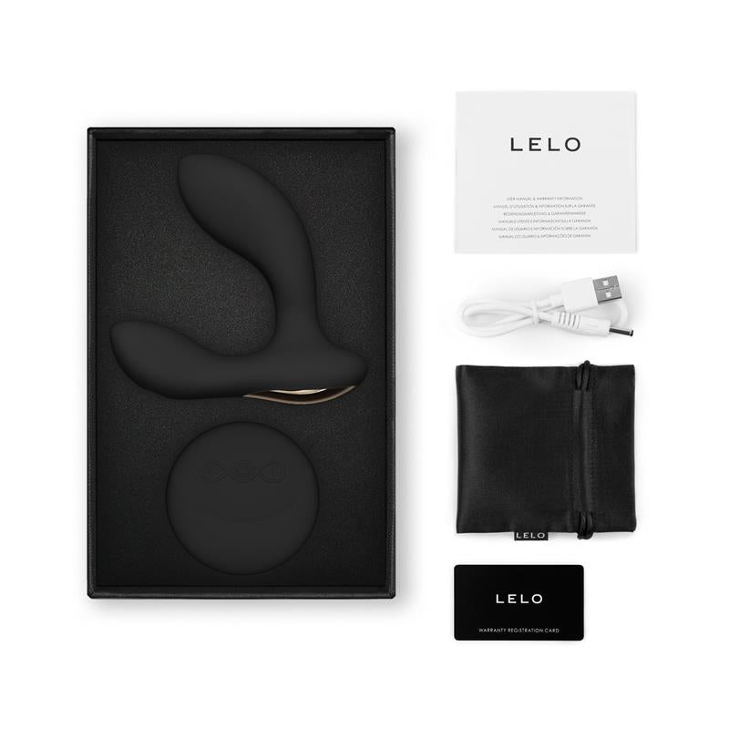 LELO Hugo 2 Masajeador Prostático con Control Remoto Negro