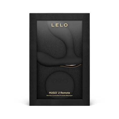 LELO Hugo 2 Masajeador Prostático con Control Remoto Negro