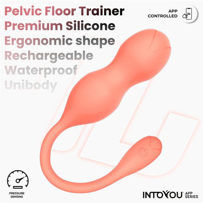 INTOYOU APP SERIES Kyra Entrenador de Suelo Pélvico con Sensor de Presión y APP