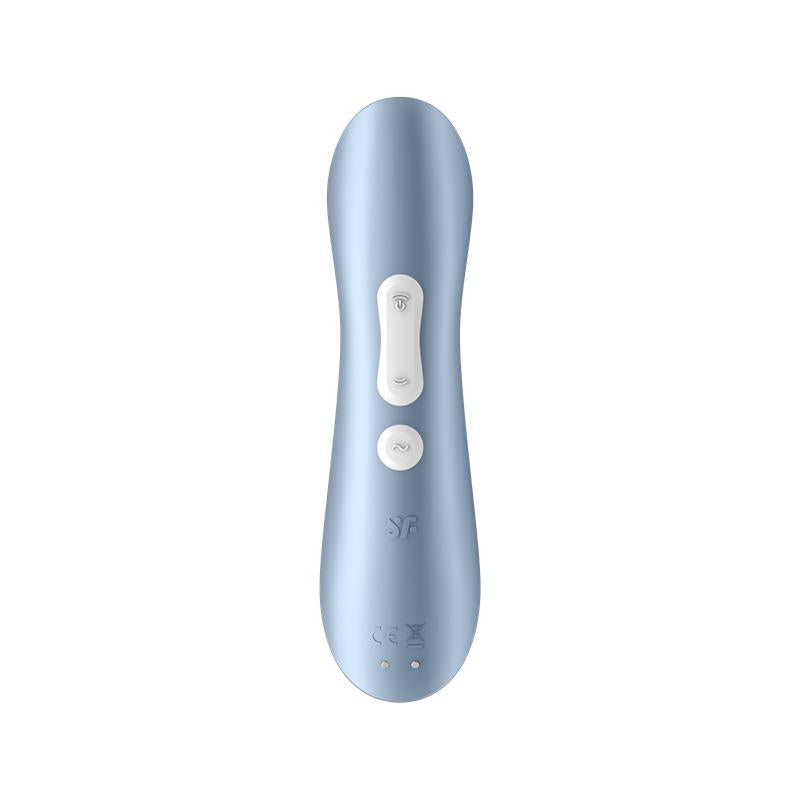 Satisfyer Pro 2+ Succionador Clitoriano con Vibración (Azul)
