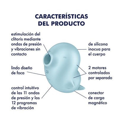 SATISFYER Sassy Seal Succionador de Clítoris con Vibración