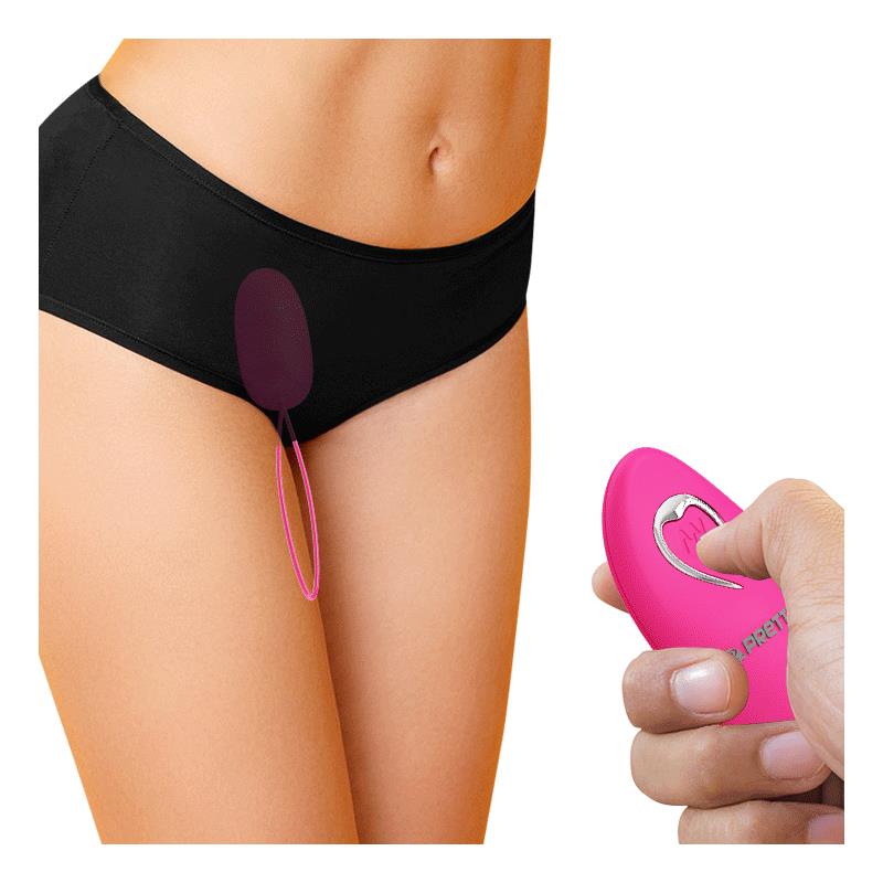 PRETTYLOVE Selkie Huevo Vibrador con Control Remoto