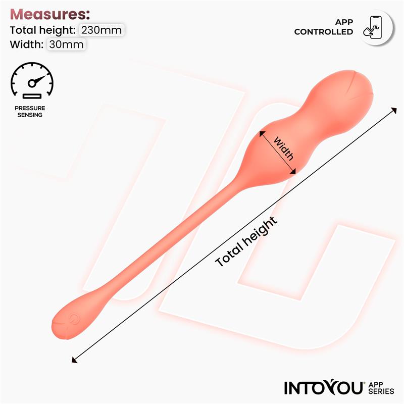 INTOYOU APP SERIES Kyra Entrenador de Suelo Pélvico con Sensor de Presión y APP