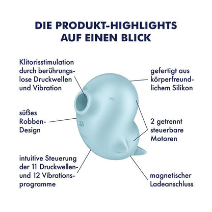 SATISFYER Sassy Seal Succionador de Clítoris con Vibración