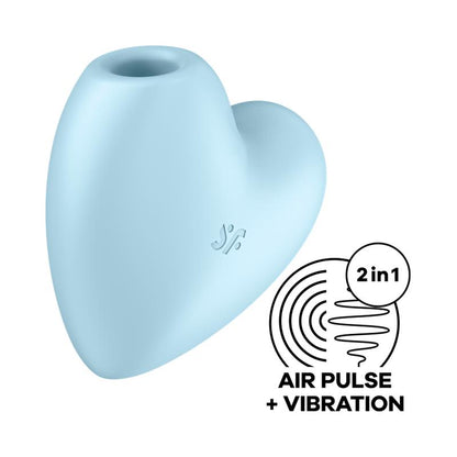SATISFYER Cutie Heart Succionador de Clítoris y Vibración Azul