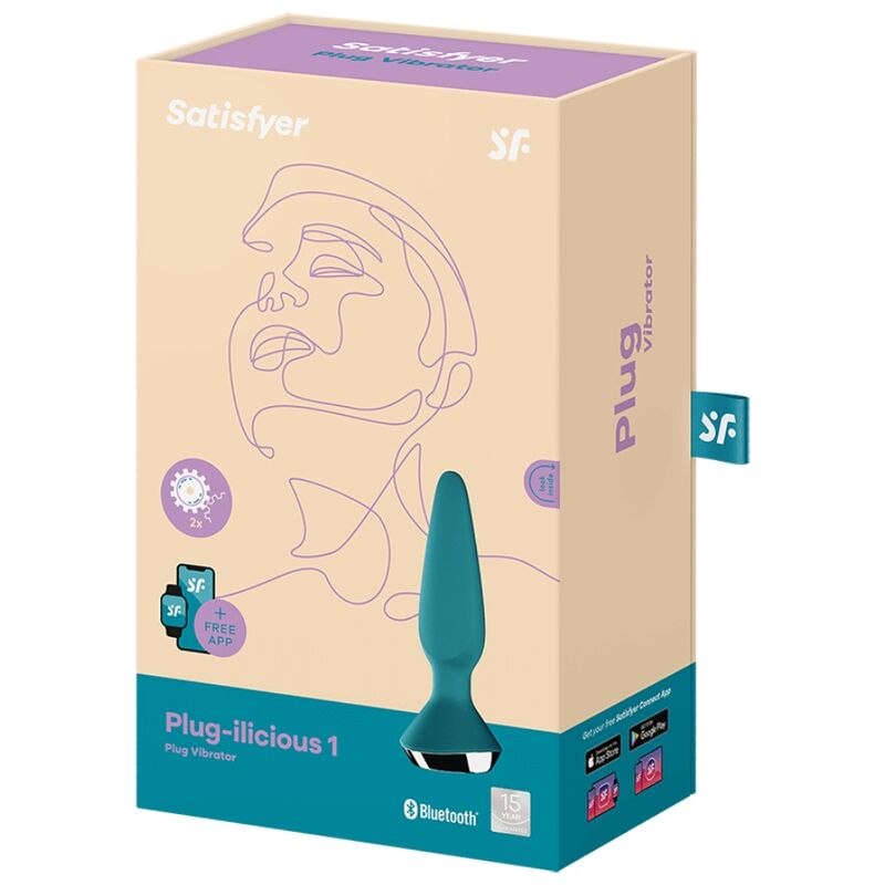 SATISFYER Plug Ilicious 1 Vibrador Verde