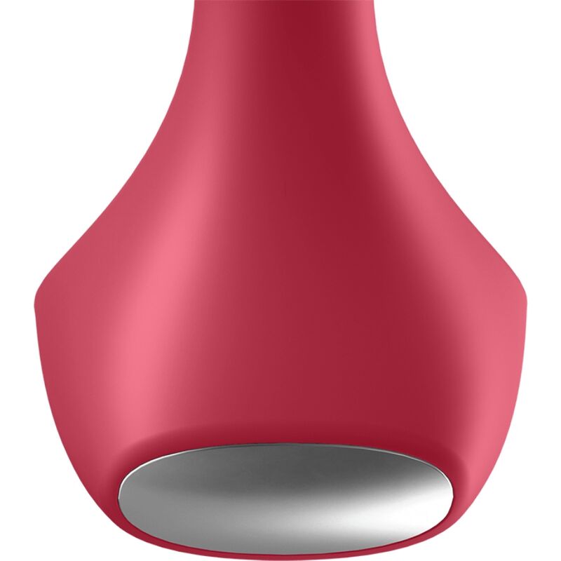 SATISFYER  Backdoor Lover Plug Anal Vibrador Rojo