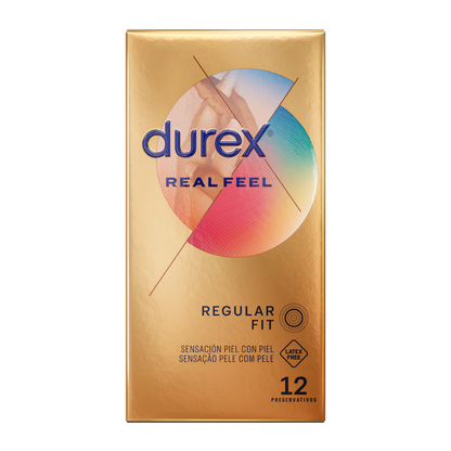 DUREX Real Feel 12 Unidades Sin Látex