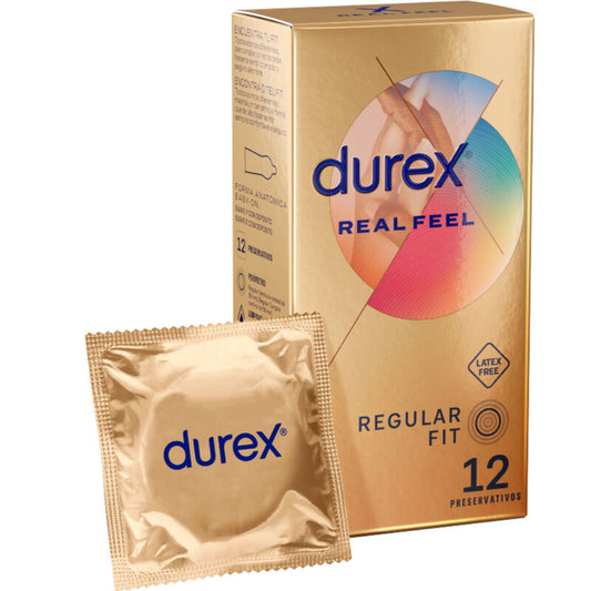 DUREX Real Feel 12 Unidades Sin Látex