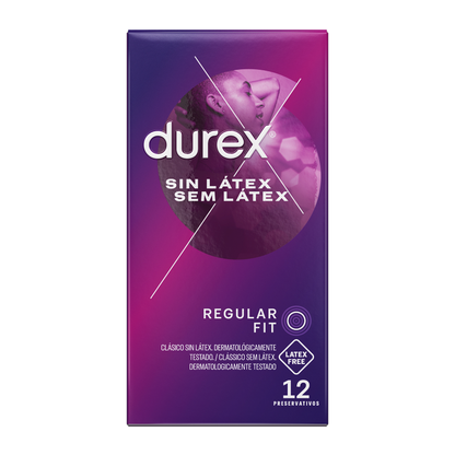 DUREX Preservativos sin Látex 12 Unidades