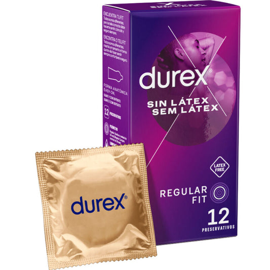 DUREX Preservativos sin Látex 12 Unidades