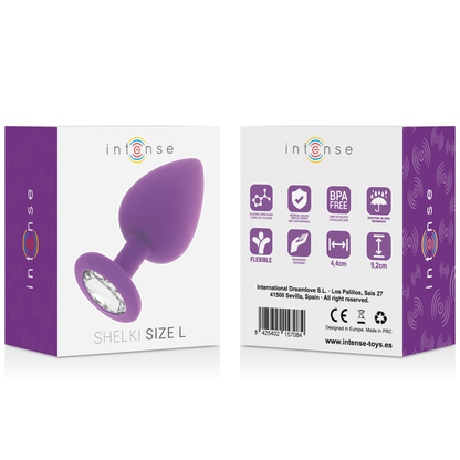 INTENSE Shelki L Plug Anal Lila
