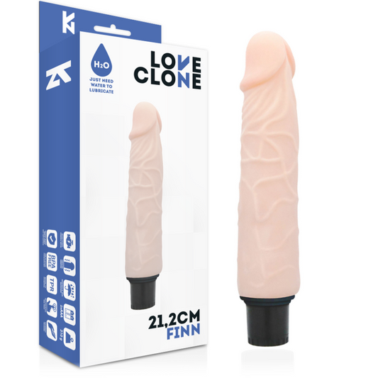 LOVECLONE Finn Vibrador Realístico Self Lubrication 21,2 cm y 3,8 cm diámetro