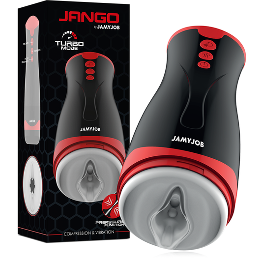 JAMYJOB Jango Masturbador de Compresión y Vibración