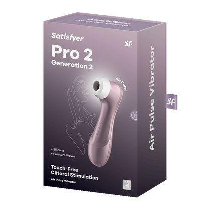Satisfyer Pro 2 Estimulador Clitoriano con Tecnología Air Pulse (Violeta)